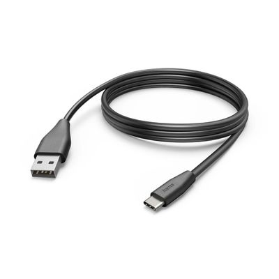Hama USB-A naar USB-C kabel - 3 meter - Zwart