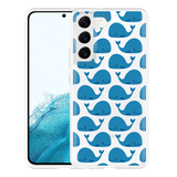 Hoesje geschikt voor Samsung Galaxy S22 - Whales