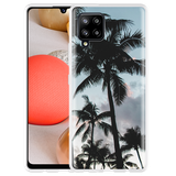 Hoesje geschikt voor Samsung Galaxy A42 - Palmtrees