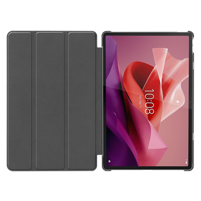 Cazy Hoes geschikt voor Lenovo Tab P12 - TriFold Tablet Smart Cover - Blauw