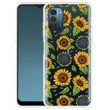 Cazy Hoesje geschikt voor Nokia G11/G21 - Sunflowers