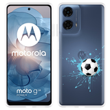 Hoesje geschikt voor Motorola Moto G04/G04s/G24/G24 Power Soccer Ball