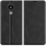 Wallet Magnetic Hoesje geschikt voor Nokia C21 - Zwart