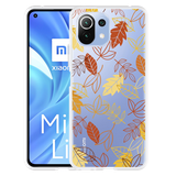 Hoesje geschikt voor Xiaomi Mi 11 Lite - Falling Leaves