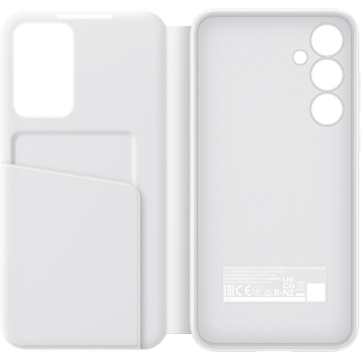 Samsung Hoesje geschikt voor Galaxy A55 - Smart View Wallet Case - Wit