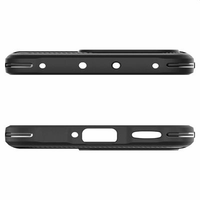 Xiaomi 13 Hoesje - Spigen Rugged Armor Case - Zwart