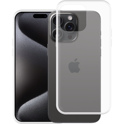 Cazy Soft TPU Hoesje geschikt voor iPhone 15 Pro Max - Transparant