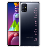 Hoesje geschikt voor Samsung Galaxy M51 - La Vie Est Belle
