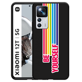 Hoesje Zwart geschikt voor Xiaomi 12T/12T Pro - Be Yourself