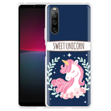 Hoesje geschikt voor Sony Xperia 10 IV - Sweet Unicorn