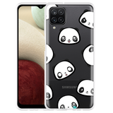 Hoesje geschikt voor Samsung Galaxy A12 - Panda Emotions