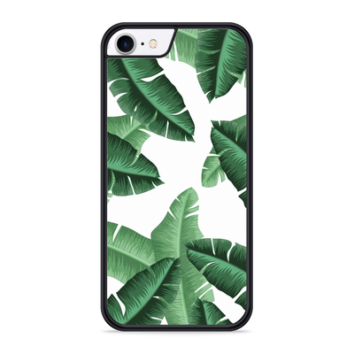 Cazy Hardcase hoesje geschikt voor iPhone 8 - Palm Leaves