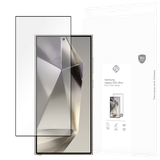 Full Cover Screenprotector geschikt voor Samsung Galaxy S24 Ultra - 2 stuks - Gehard Glas