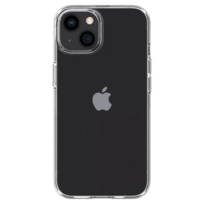 Hoesje geschikt voor iPhone 13 - Spigen Liquid Crystal Case - Transparant