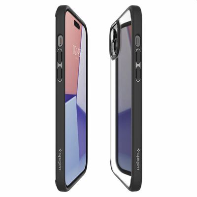Spigen Ultra Hybrid Case Apple iPhone 15 (Matte Black) ACS06799