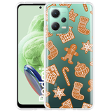 Hoesje geschikt voor Xiaomi Redmi Note 12 Christmas Cookies