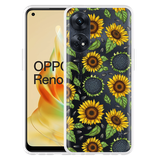 Hoesje geschikt voor Oppo Reno8 T 4G Sunflowers