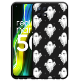 Hoesje Zwart geschikt voor Realme Narzo 50 - Spookjes