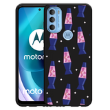 Hoesje Zwart geschikt voor Motorola Moto G71 - Lavalampen