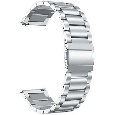 Cazy Metalen armband voor Samsung Galaxy Watch Active - Zilver