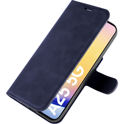 Cazy Premium Wallet Hoesje geschikt voor Samsung Galaxy A25 - Blauw