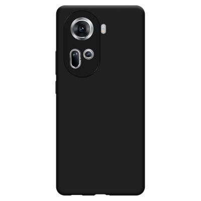 Just in Case Oppo Reno11 - Soft TPU Case with Necklace Strap - Black