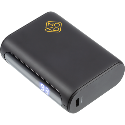 Cazy USB-C PD Powerbank 10.000mAh + Draadloze Oordopjes met Active Noise Cancelling + Power Delivery USB-C Oplader 20W + USB-C naar Lightning Kabel - 75cm