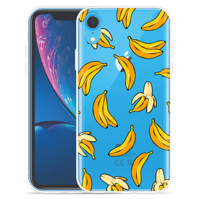 Cazy Hoesje geschikt voor iPhone Xr - Banana