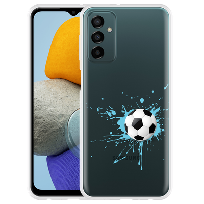Cazy Hoesje geschikt voor Samsung Galaxy M23 - Soccer Ball
