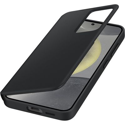 Samsung Galaxy S24 Hoesje - Originele Samsung Smart View Wallet Case - Zwart