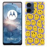 Hoesje geschikt voor Motorola Moto G04/G04s/G24/G24 Power Smileys