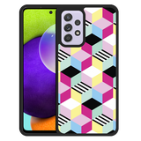 Hardcase hoesje geschikt voor Samsung Galaxy A52 4G/A52 5G - 80s Geometric