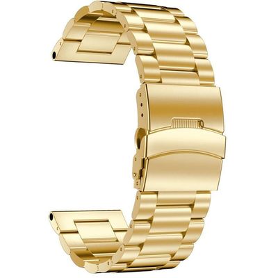 Cazy Metalen armband voor Garmin Fenix 5X - Goud