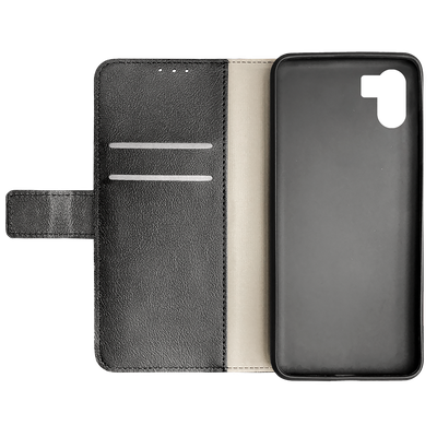 Cazy Wallet Classic Hoesje geschikt voor Xiaomi Redmi A1 / Redmi A2 - Zwart
