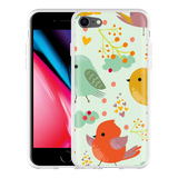 Hoesje geschikt voor iPhone 8 - Cute Birds