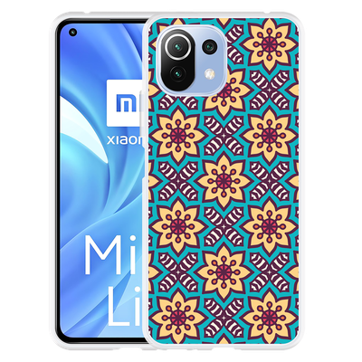 Cazy Hoesje geschikt voor Xiaomi Mi 11 Lite - Mandala Hippie II