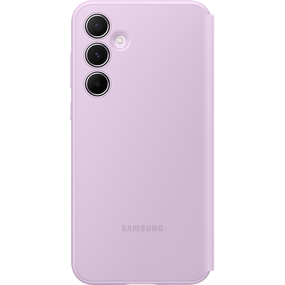 Samsung Hoesje geschikt voor Galaxy A55 - Smart View Wallet Case - Paars