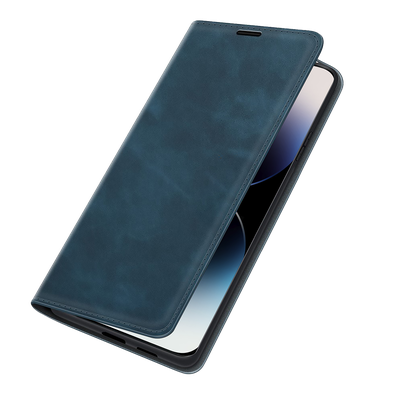 Cazy Wallet Magnetic Hoesje geschikt voor iPhone 14 Pro - Blauw