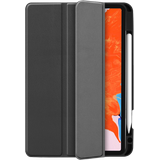 TriFold Hoes met Penhouder geschikt voor iPad Pro 12.9 2020 (4th Gen) - Zwart