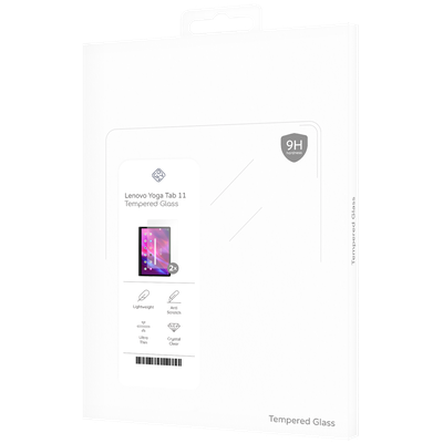 Cazy Tempered Glass Screen Protector geschikt voor Lenovo Yoga Tab 11 - Transparant - 2 stuks