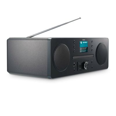 Hama DR1560CBT Digitale Radio - DAB/DAB+/FM/CD/Bluetooth - Grijs/Zwart