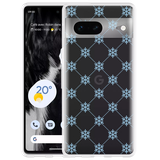 Hoesje geschikt voor Google Pixel 7 - Snowflake Pattern