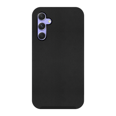 Cazy Rugged Texture TPU Hoesje - Telefoonhoesje geschikt voor Samsung Galaxy A54 - Zwart
