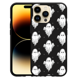 Hoesje Zwart geschikt voor iPhone 14 Pro Max - Spookjes