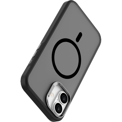 Cazy Hoesje geschikt voor iPhone 16 Plus - Military Grade - geschikt voor Magsafe - Zwart