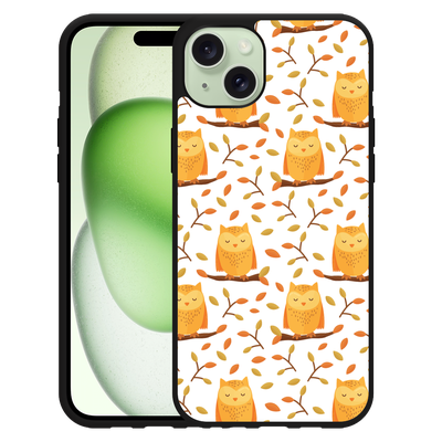 Cazy Hardcase Hoesje geschikt voor iPhone 15 Plus Cute Owls