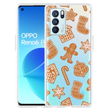 Hoesje geschikt voor Oppo Reno6 Pro 5G - Christmas Cookies