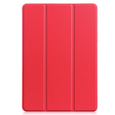 Cazy TriFold Hoes met Penhouder geschikt voor Samsung Galaxy Tab S8+ - Rood