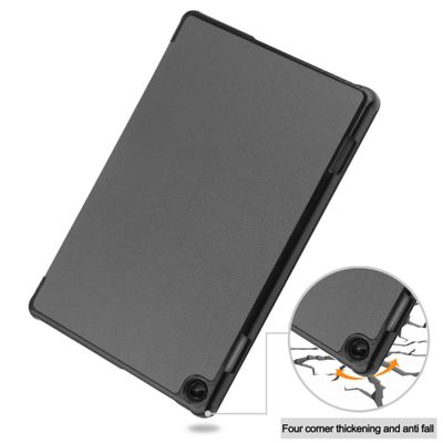 Cazy Hoes geschikt voor Lenovo Tab M10 Gen 3 - TriFold Tablet Smart Cover - Grijs