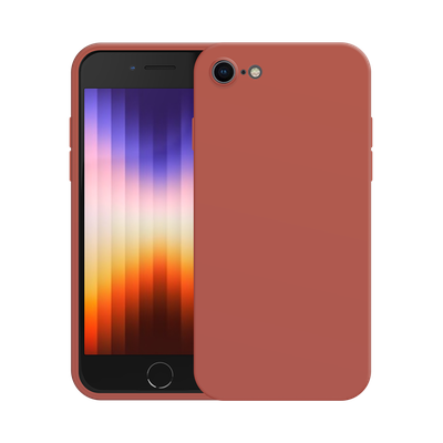 Cazy Soft Color TPU Hoesje geschikt voor iPhone 7/8/SE 2020/2022 - Rood